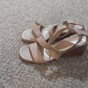 Chloé Strappy Wedge Heels